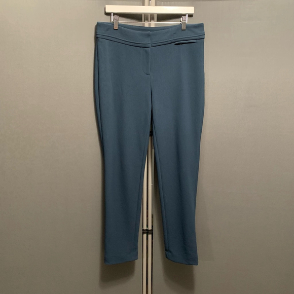 Rafaella Pants - B24-Women Rafaella Dress Pants Size 12 Blue